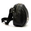 Gregorio 1720 fekete női bőr oldaltáska, crossbody 22 x 21 x 12 cm 