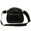 Gregorio 1720 fekete női bőr oldaltáska, crossbody 22 x 21 x 12 cm 