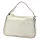 MiaMore 01-066 krém női bőr kézitáska, válltáska 34 x 23 x 10 cm