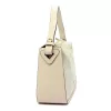 MiaMore 01-066 krém női bőr kézitáska, válltáska 34 x 23 x 10 cm