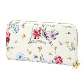   Gregorio G01 8822 fehér mintás női bőr pénztárca 20 x 11 x 2.8 cm