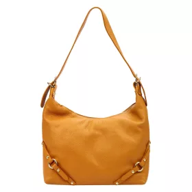 Luka 24-006 narancs női bőr válltáska 32 x 27 x 11 cm
