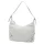 Luka 24-006 ekrü női bőr válltáska 32 x 27 x 11 cm