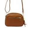 Pierre Cardin 4500 FTT barna női bőr válltáska 23.5 x 16.5 x 9 cm