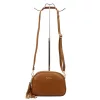 Pierre Cardin 4500 FTT barna női bőr válltáska 23.5 x 16.5 x 9 cm