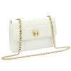 Pierre Cardin FRZ 1957 fehér női bőr válltáska 29 x 21 x 11 cm 