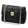 Pierre Cardin FRZ 1957 fekete női bőr válltáska 29 x 21 x 11 cm 
