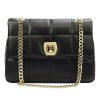 Pierre Cardin FRZ 1957 fekete női bőr válltáska 29 x 21 x 11 cm 