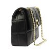 Pierre Cardin FRZ 1957 fekete női bőr válltáska 29 x 21 x 11 cm 