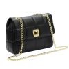 Pierre Cardin FRZ 1957 fekete női bőr válltáska 29 x 21 x 11 cm 