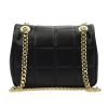Pierre Cardin FRZ 1956 SAVAGE fekete női bőr válltáska 22 x 16 x 8 cm