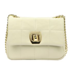   Pierre Cardin FRZ 1956 SAVAGE bézs női bőr válltáska 22 x 16 x 8 cm