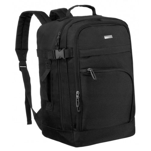 Peterson PTN PP-TOK-D 7234 fekete WizzAir Ryanair kézipoggyász, hátizsák, kabintáska 25 x 40 x 20 cm