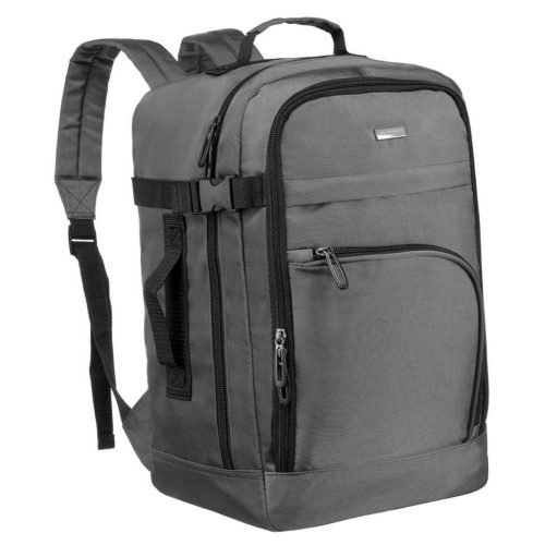 Peterson PTN PP-TOK-D 741 szürke WizzAir Ryanair kézipoggyász, hátizsák, kabintáska 25 x 40 x 20 cm