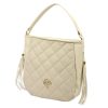 Gregorio SK181 bézs női kézitáska 34 x 31 x 13 cm 