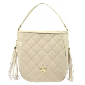 Gregorio SK181 bézs női kézitáska 34 x 31 x 13 cm