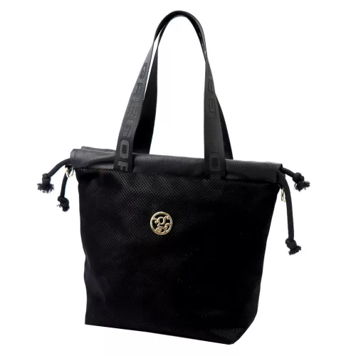 Gregorio SK122 fekete női válltáska, shopper 40 x 35 x 16 cm
