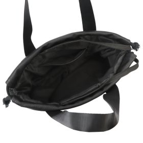   Gregorio SK122 fekete női válltáska, shopper 40 x 35 x 16 cm