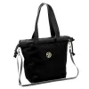 Gregorio SK122 fekete női válltáska, shopper 40 x 35 x 16 cm