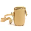 MiaMore 01-001 GOLD homok színű női bőr oldaltáska, crossbody 22 x 13 x 7 cm