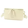 MiaMore 01-001 GOLD krém női bőr oldaltáska, crossbody 22 x 13 x 7 cm