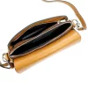 MiaMore 01-067 cognac színű női bőr válltáska, oldaltáska 23 x 19 x 9 cm