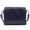 MiaMore 01-067 navy női bőr válltáska, oldaltáska 23 x 19 x 9 cm