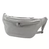 Luka 24-010 DOLLARO szürke női bőr övtáska, crossbody 34 x 19 x 13 cm