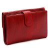 EL FORREST 866-58 RFID piros női bőr pénztárca 8.5 x 10.5 x 3 cm