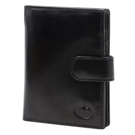   EL FORREST 703-67 RFID fekete férfi bőr pénztárca 10.5 x 12.5 x 3 cm