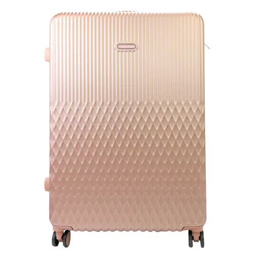 Leonardo da Vinci rosegold ABS keményfalú bőrönd 54 x 85 x 32 cm