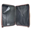 Leonardo da Vinci rosegold ABS keményfalú bőrönd 54 x 85 x 32 cm