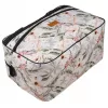 Rovicky R-TL15608 bézs mintás Wizz Air, Ryanair kabintáska, utazótáska 40 x 25 x 20 cm