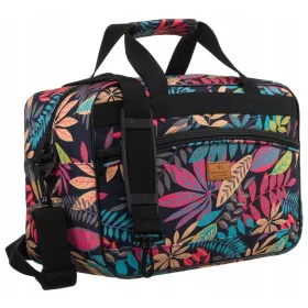   Rovicky R-TL15608 szines levél mintás Wizz Air, Ryanair kabintáska, utazótáska 40 x 25 x 20 cm