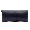 Gregorio 1726 navy bőr szemüvegtartó 16.5 x 8 x 4 cm 