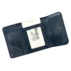 Lorenti 55287-ONBF kék pillangó mintás női bőr pénztárca 9.5 x 7 x 3 cm
