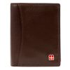 Albatross SN MW09 Z RFID barna férfi bőr pénztárca 10.5 x 13 x 3 cm