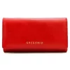 Gregorio IT-102 piros női bőr pénztárca 18.5 x 10 x 4 cm