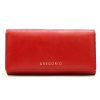 Gregorio IT-106 piros női bőr pénztárca 19 x 10 x 3.8 cm