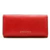 Gregorio IT-106 piros női bőr pénztárca 19 x 10 x 3.8 cm