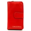 Gregorio IT-116 piros női bőr pénztárca 10 x 17 x 3.5 cm