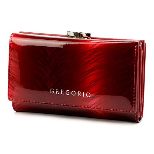 Gregorio FF-108 piros női bőr pénztárca 14.5 x 9 x 4 cm