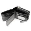 Gregorio FF-115 fekete női bőr pénztárca 9 x 13 x 3.5 cm