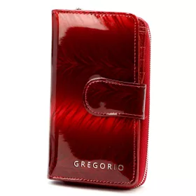   Gregorio FF-116 piros női bőr pénztárca 9.5 x 16.5 x 3.5 cm