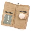Gregorio FF-116 taupe női bőr pénztárca 9.5 x 16.5 x 3.5 cm