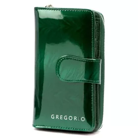   Gregorio FF-116 zöld női bőr pénztárca 9.5 x 16.5 x 3.5 cm