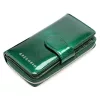 Gregorio FF-116 zöld női bőr pénztárca 9.5 x 16.5 x 3.5 cm