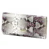 Gregorio SN-122 szürke-pink női bőr pénztárca 19.5 x 10 x 4 cm
