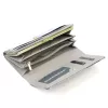 Gregorio BTS-100 krém pillangó mintás női bőr pénztárca 18.5 x 9.5 x 3.5 cm