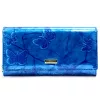 Gregorio BTS-106 kék pillangó mintás női bőr pénztárca 19.5 x 10 x 4 cm